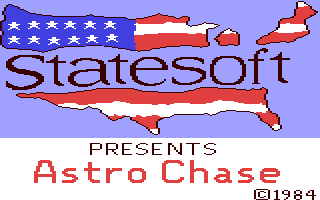 Astro Chase Title Screen